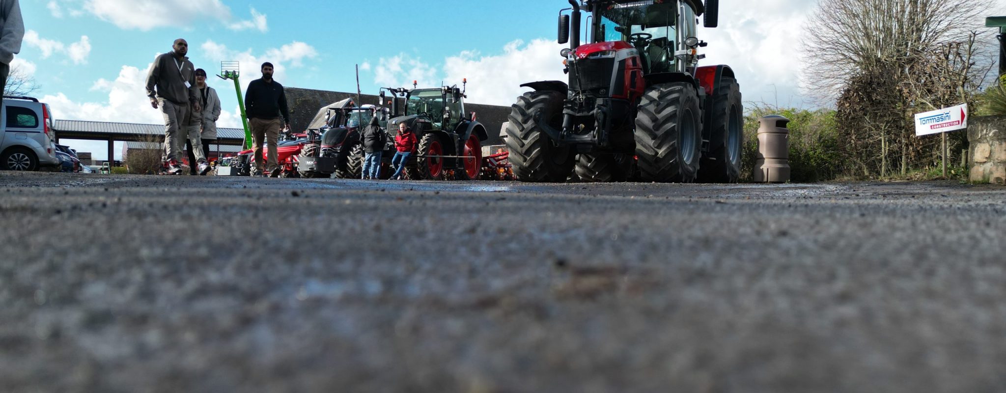Photo des tracteurs